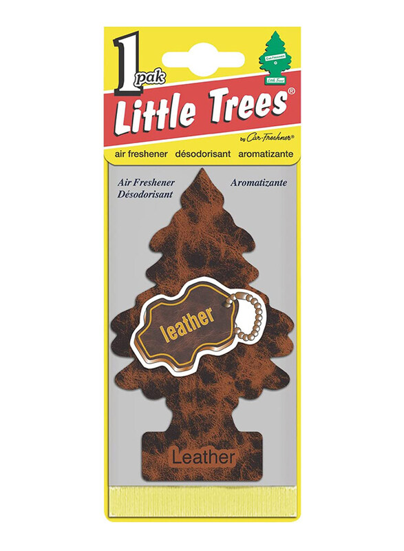 

Little Trees Leather Fragrance Air Freshener, Mtr0016, brown