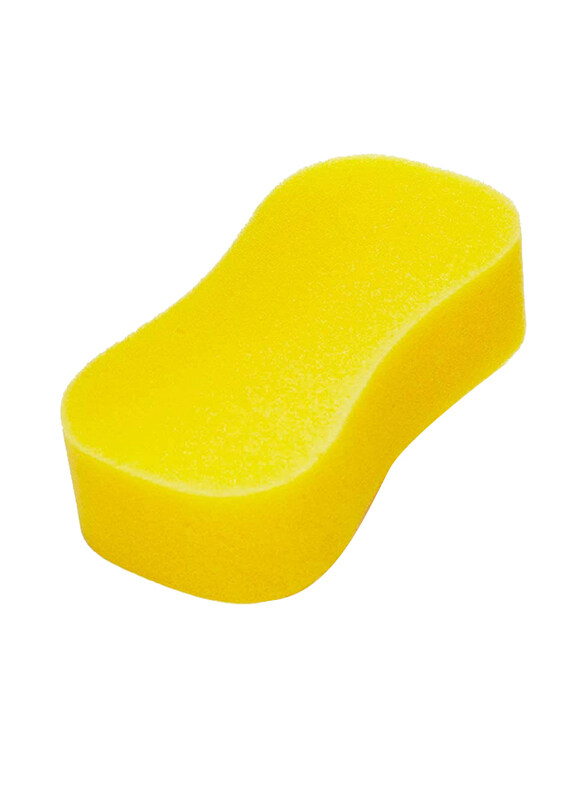 Smart Car Jumbo Car Washing Sponge, SC-010, Yellow