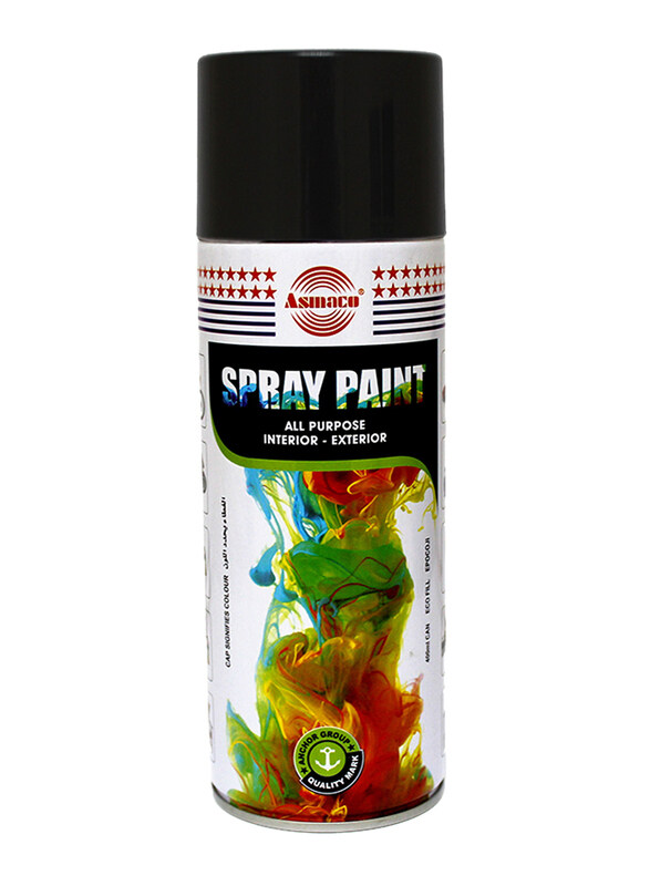 

Asmaco Spray Paint, DXB03, 400ml, Black