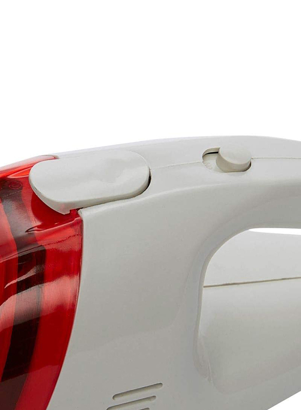 Smart Car Mini Portable Car Vacuum Cleaner, 1300-8, Red/White