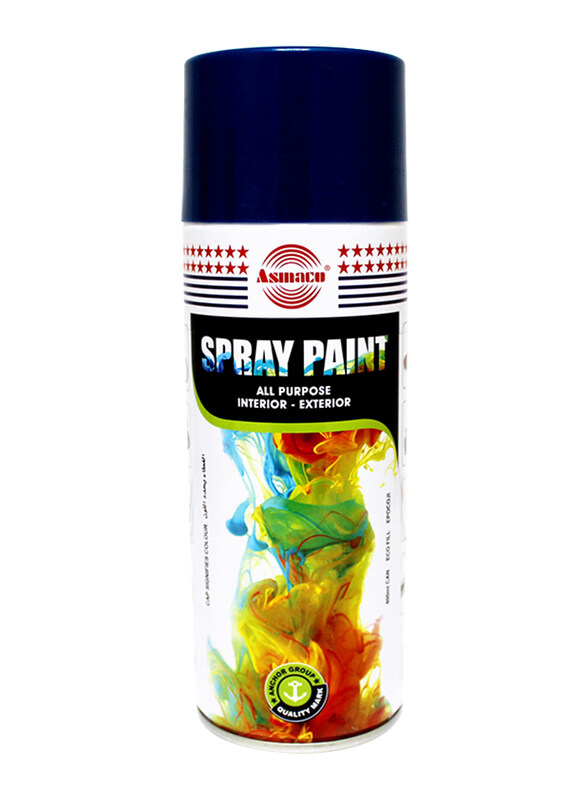 

Asmaco Spray Paint, DXB08, 400ml, Dark Blue