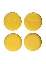 Meguiar's 4-Piece Foam Applicator Pad, 4-inch, Yellow