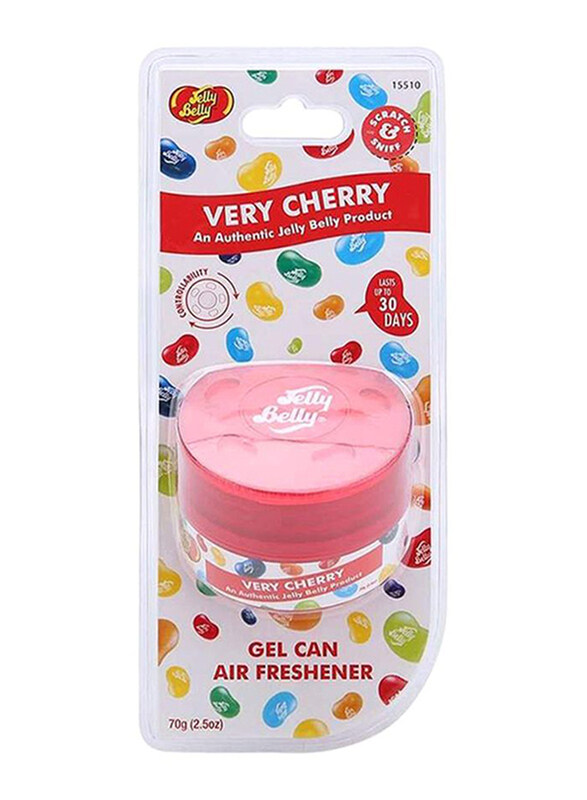 

Jelly Belly 70gm Very Cherry Gel Can Air Freshener, Pink