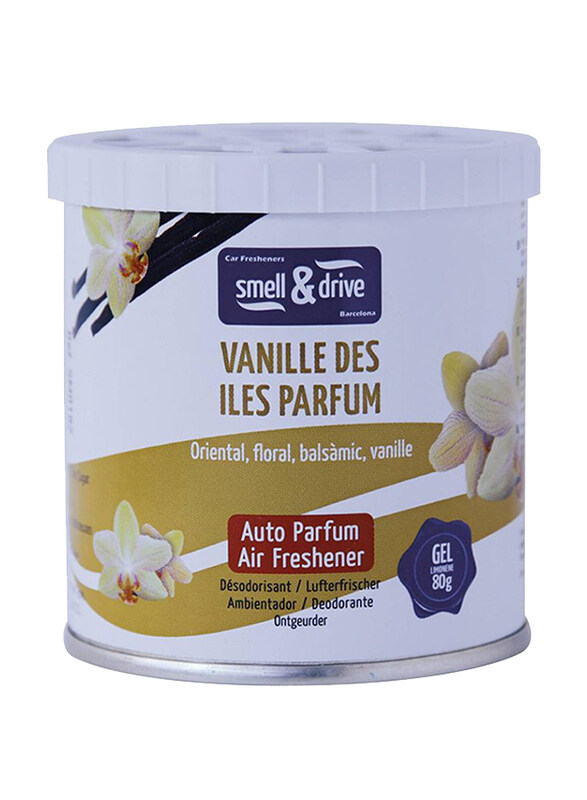 

Smell & Drive 80gm Oriental Vanilla Gel Air Freshener