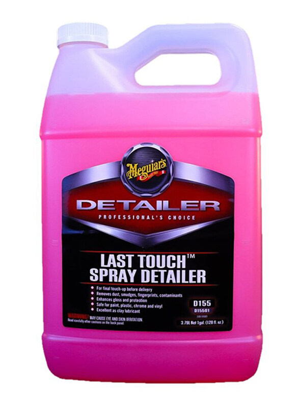 

Meguiar's 3.78Ltr Last Touch Spray Detailer Cleaner, Pink