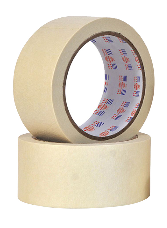 Asmaco 24mm Masking Tapes, 50 Yd, 36 Pieces, White