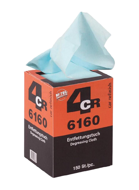 

4CR Degreasing Cloth, 6160-0150, Blue