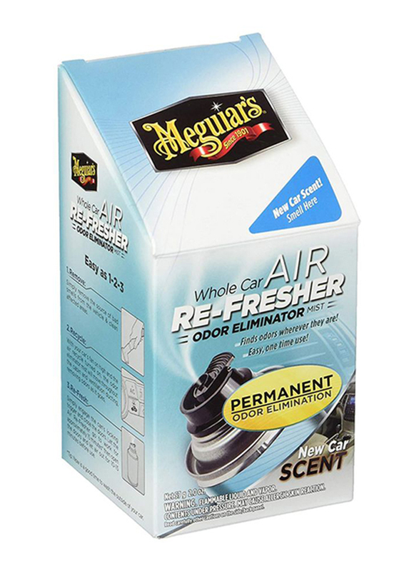 Meguiar's 57gm Air Re-Freshener Odour Eliminator Mist