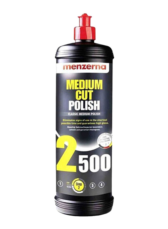 

Menzerna 1Kg Medium Cut 2500 Car Polish, Black