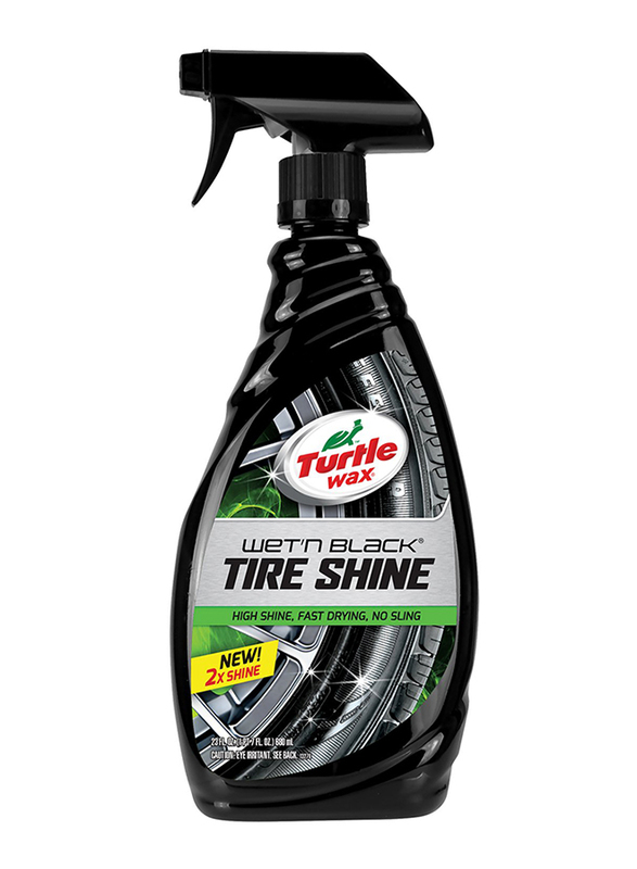 Turtle Wax 680ml Wet & Black Tire Shine