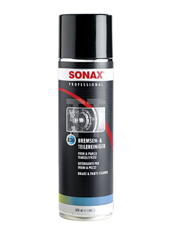 Sonax 500ml Professional Brake and Part Cleaner, Clear