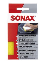Sonax 1-Piece Application Sponge, Yellow