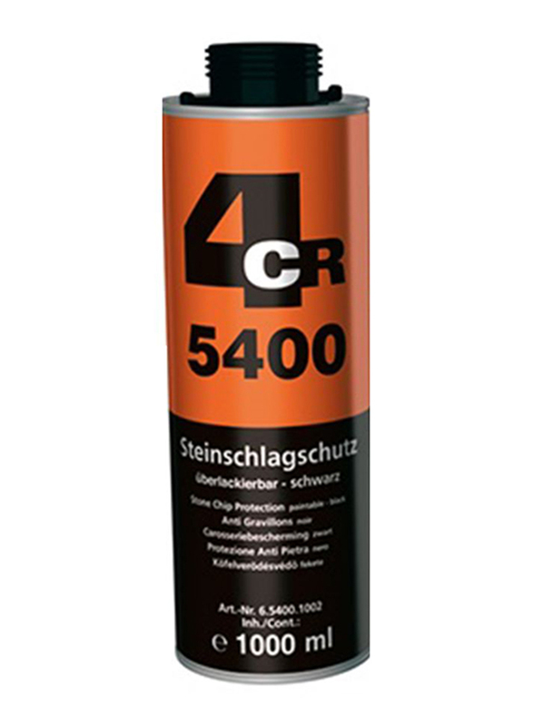 4CR 1000ml Undercoat Spray, 5400, Black