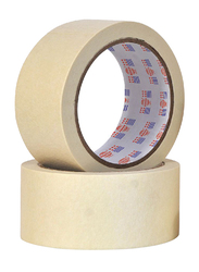 Asmaco Masking Tape Set, White, 48mm, 24 Piece