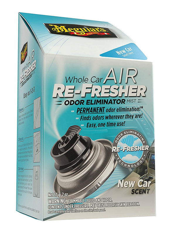 Meguiar's 57gm Whole Car Air Re-Fresher Odor Eliminator Mist