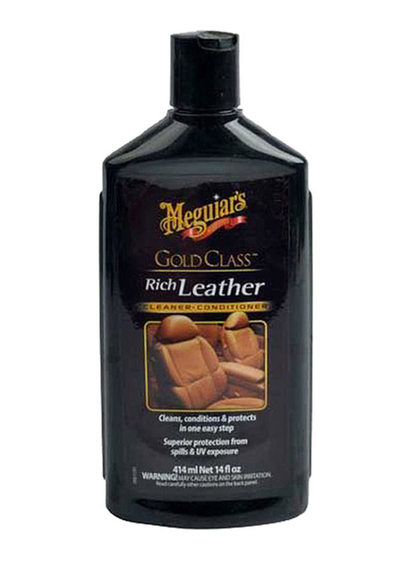 Meguiar's 414ml Gold Class Rich Leather Cleaner