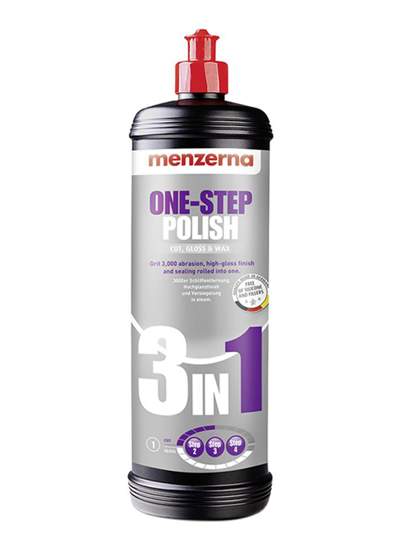 Menzerna 1Ltr 3-in-1 One Step Polish Cut Gloss and Wax