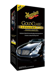 Meguiar's 473ml Gold Class Carnauba Plus Premium Liquid Wax, Black