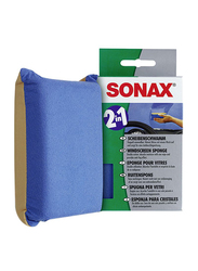 Sonax Windscreen Sponge, Beige/Blue