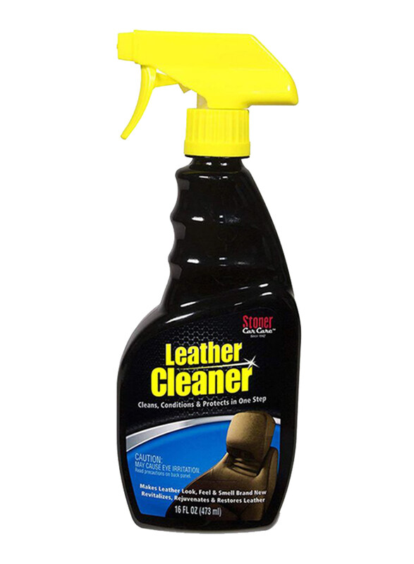 

Stoner 473ml Leather Cleaner and Conditioning Polish, 95400, Black