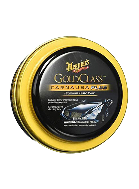 

Meguiar's 311gm Gold Class Carnauba Plus Premium Paste Wax, Black