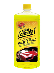 Formula 1 946ml Wash & Wax, Yellow