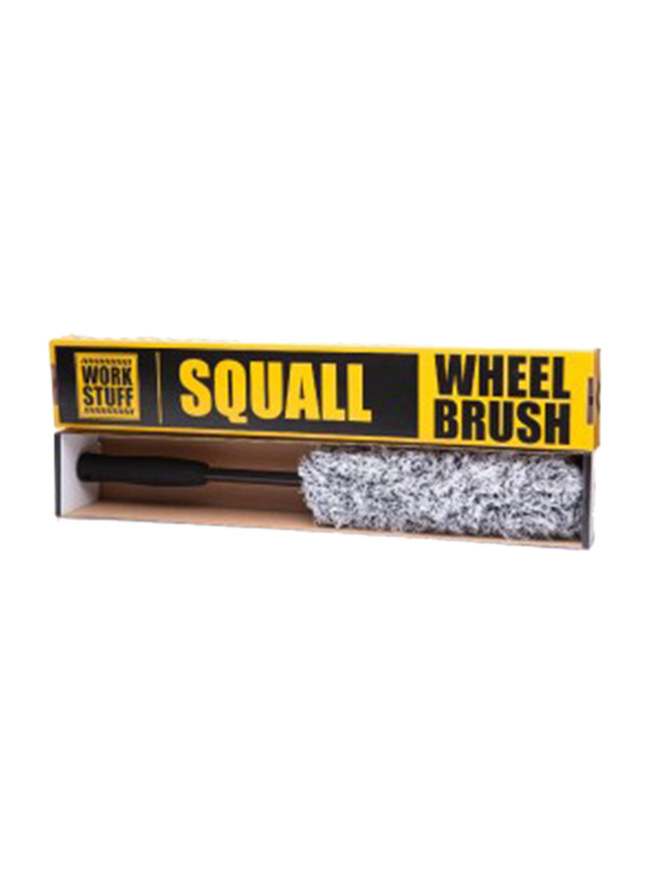 Work Stuff Squall Wheel Brush, Black/White