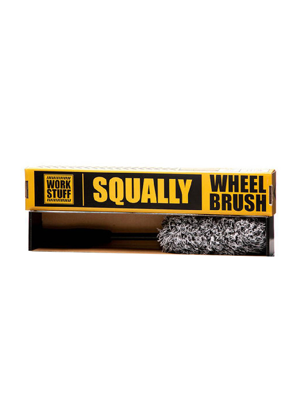 Work Stuff Squally Wheel Brush, Black/White