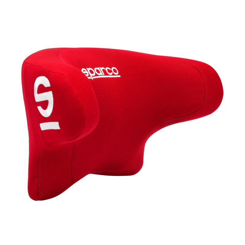 Sparco Neck Pillow With Memory Foam-Red