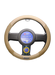 Sparco Universal Suede/Leather Steering Wheel Cover, 38cm, Beige