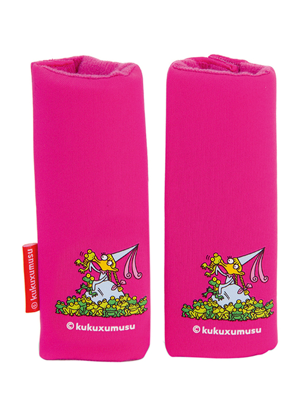 Kukuxumusu Princesa Shoulder Pads, 2 Pieces, Pink