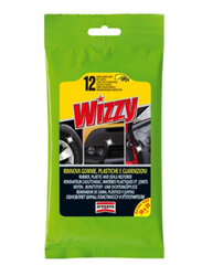 Arexons 12-Piece Wizzy Rinnova Tire Shine Wipes, Green