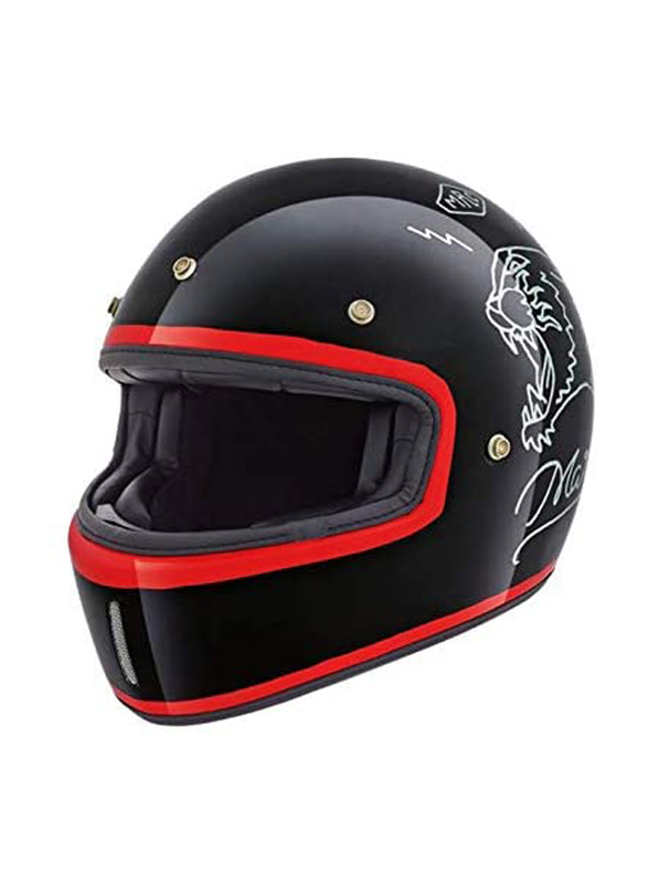 Nexx X.G100 Drake Helmet, Large, Black