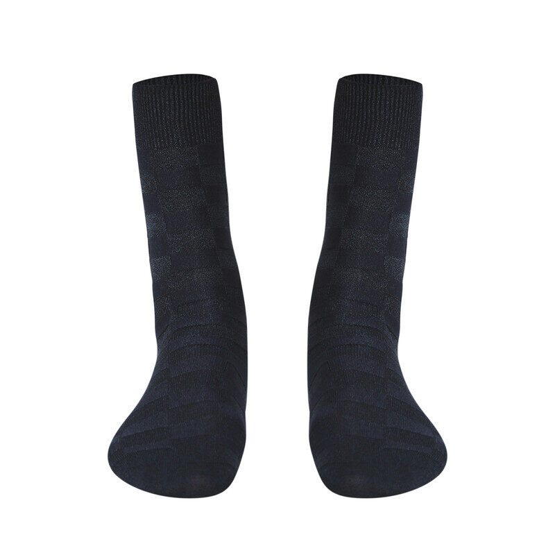 AM-PM MEN'S FORMAL SOCKS - NAVY (PACK OF 3)