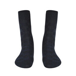 AM-PM MEN'S FORMAL SOCKS - NAVY (PACK OF 3)