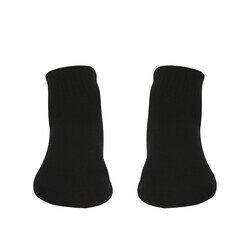 BYC MEN'S ANKLE LENGTH SOCKS - BLACK (PACK OF 3)