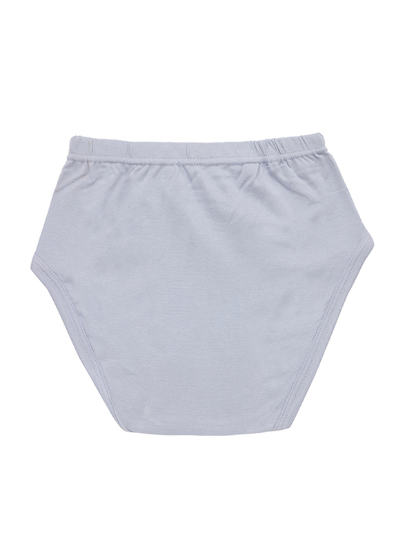 BYC Cotton Brief for Boys, Light Grey, 7-8 Years