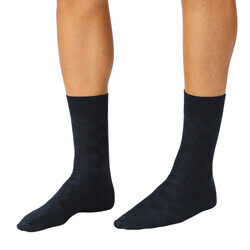 AM-PM MEN'S FORMAL SOCKS - NAVY (PACK OF 3)