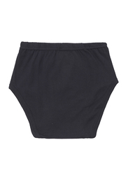 BYC Cotton Brief for Boys, Black, 7-8 Years