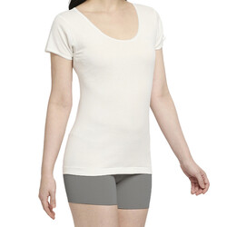 BYC GIRLS COTTON UNDERSHIRT - IVORY