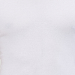 Aerocool Short Sleeve Cotton U-Neck Undershirt for Men, White, Double Extra Large