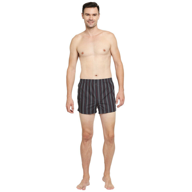 

BYC MEN'S COTTON BOXER - STRIPE