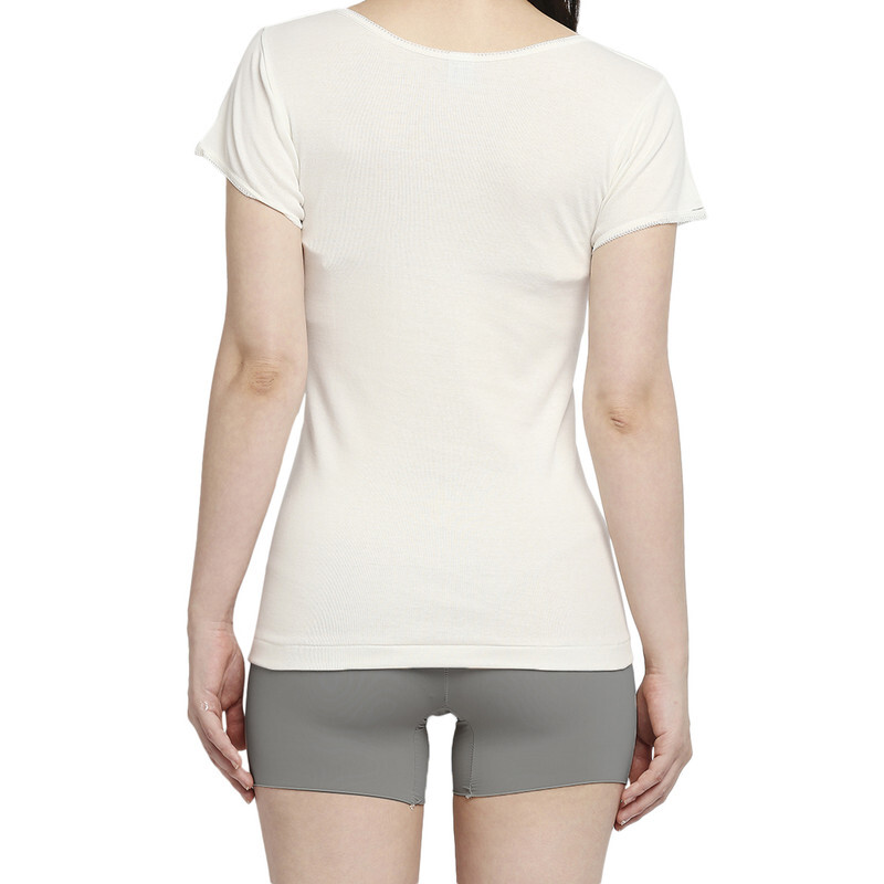 BYC GIRLS COTTON UNDERSHIRT - IVORY