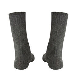 AM-PM MEN'S FORMAL SOCKS - GREY (PACK OF 3)