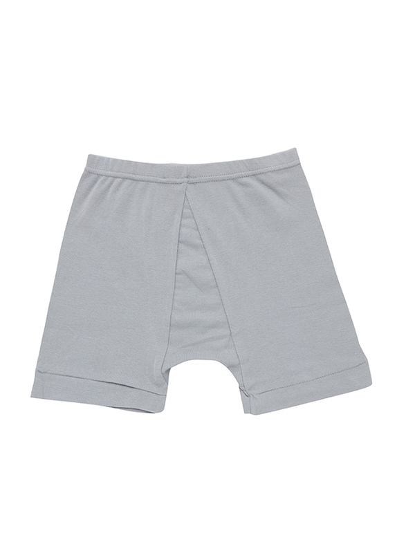 BYC Cotton Boxer Brief for Boys, Dark Grey, 15-16 Years