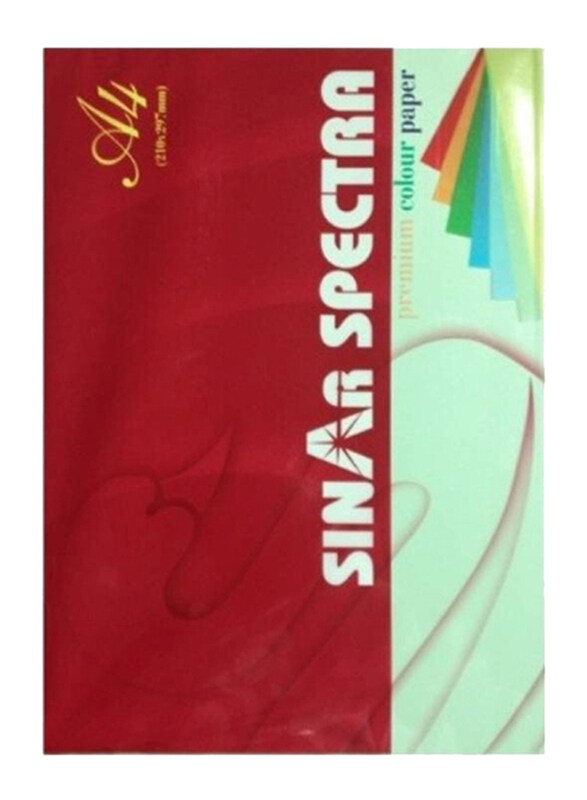 

Sinar Spectra Color Paper, 210 x 297mm, 500 Sheets, 80 GSM, A4 Size, Green