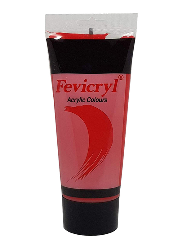 Fevicryl Acrylic Paint Color, 200ml, Cadmium Red AC10