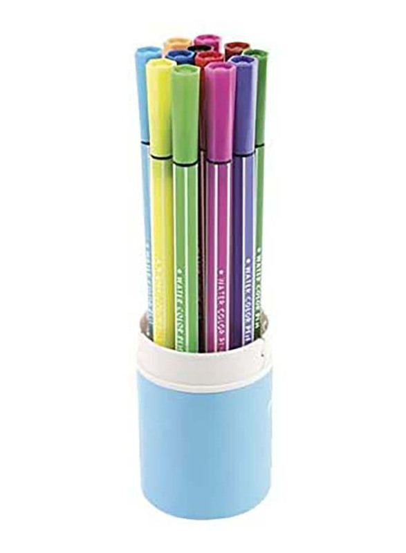 Deli 12-Piece Water Color Pen, E7065, Multicolor