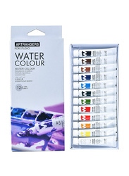 Art Rangers Water Color Tubes Set, 12 x 12ml, Multicolor