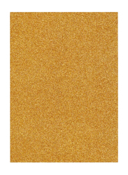 Eva Glitter Foam Sheet, 50 x 70cm, Gold